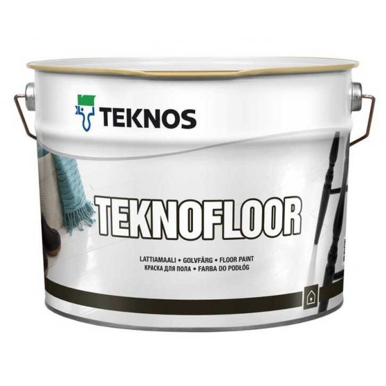 Teknos Teknofloor Глянцевая краска для бетонных и деревянных полов