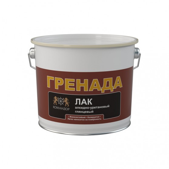 Командор Гренада Алкидно-уретановый лак для внутренних работ