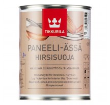 Tikkurila Paneeli Assa Hirsisuoja Полуматовый защитный состав на акрилатной основе для внутренних работ.