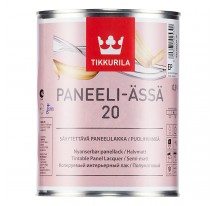 Tikkurila Paneeli Assa полуматовый акрилатный лак.