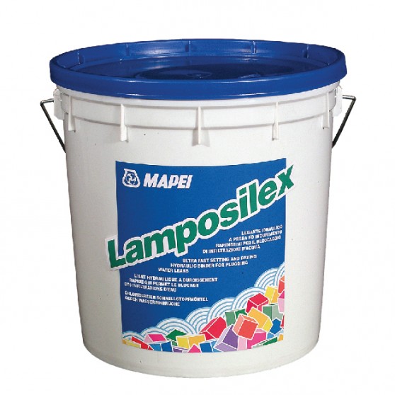 Mapei Lamposilex Гидропломба для остановки протечек воды.