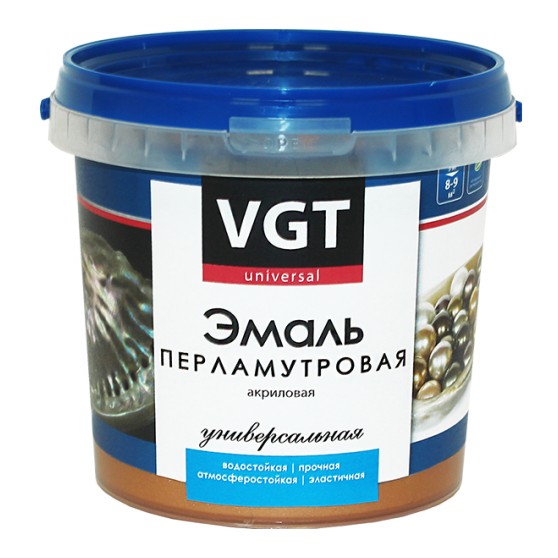 Эмаль VGT ВД-АК-1179 универсальная перламутровая