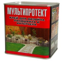 МультиПротект – ПУ Полимерный клей для ландшафтного дизайна и интерьера