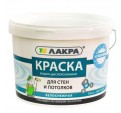 ЛАКРА Белоснежная для стен и потолков