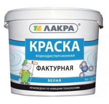 ЛАКРА Краска фактурная Белая