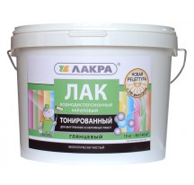 ЛАКРА Лак Тонированный на водной основе