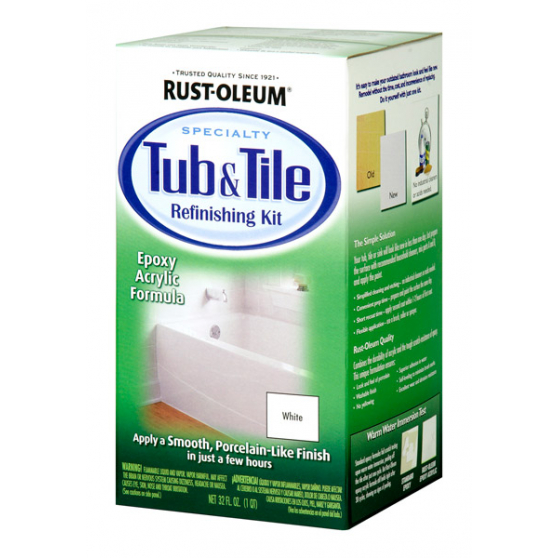 Эмаль для ванны и кафельной плитки Specialty Tub & Tile Refreshing Kit