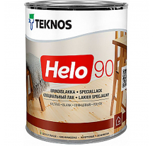 Teknos Helo 90 Глянцевый лак по дереву для ответственных работ внутри и снаружи помещений