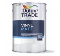 Dulux Trade Vinyl Matt матовая акриловая краска для стен и потолков. Стойкая к мытью.