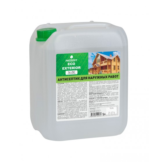 Prosept Eco Exterior Антисептик для наружных работ по древесине